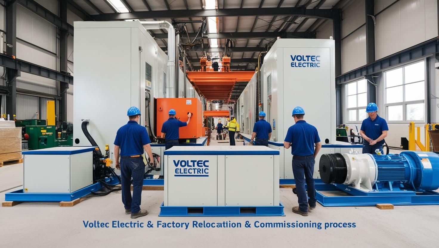 VOLTEC Elektrik Fabrika Taşınma ve Devreye Alma. no text__